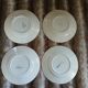 4 antique Longchamp dessert plates