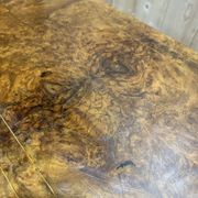 Table à jeux Anglaise - Victorienne en marqueterie