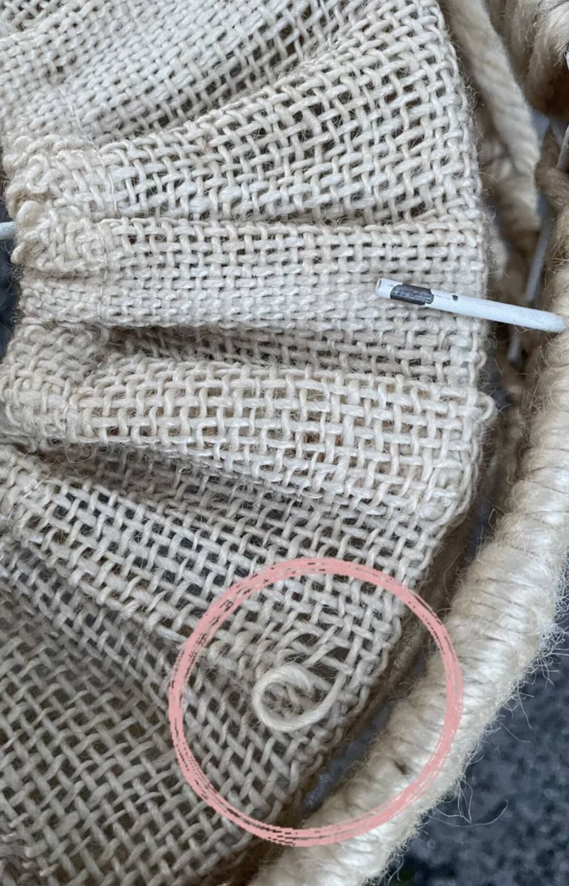 Scandinavian style jute and wood pendant light