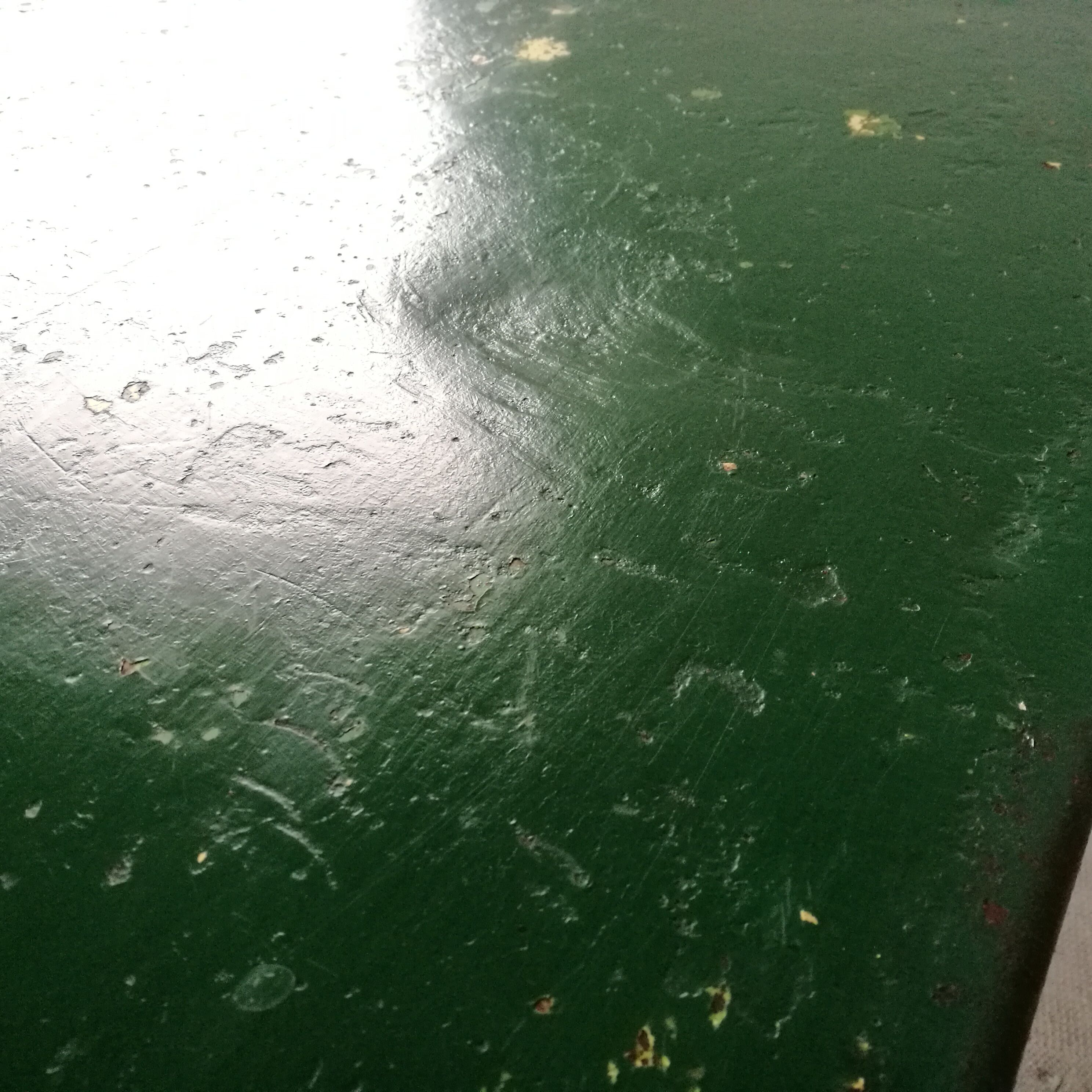 Metal military table