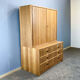 Chest of drawers and cabinet combination by WK-Möbel, walnut, 1960s