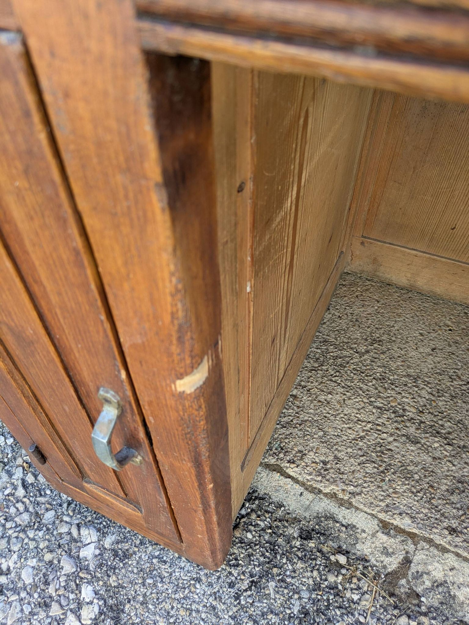 Vintage solid wood desk