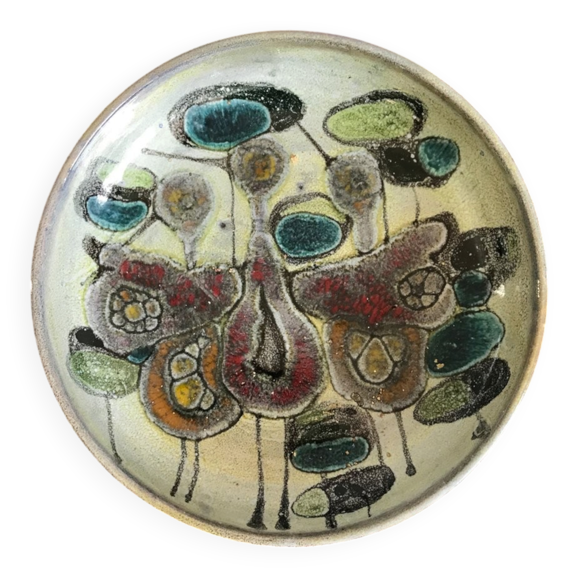 Italian Ceramic Centerpiece from Lega Faenza, 1960s