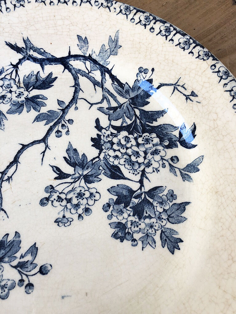 11 plates Terre de Fer Aubepine