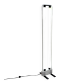 White floor lamp by Gian N. Gigante for Zerbetto, 1980