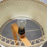 Scandinavian wooden floor lamp, 1960s