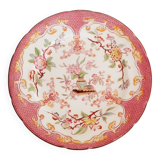 Assiette à dessert en porcelaine décor Minton 235, Sarreguemines