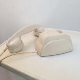 Téléphone mural blanc Ericson Vintage