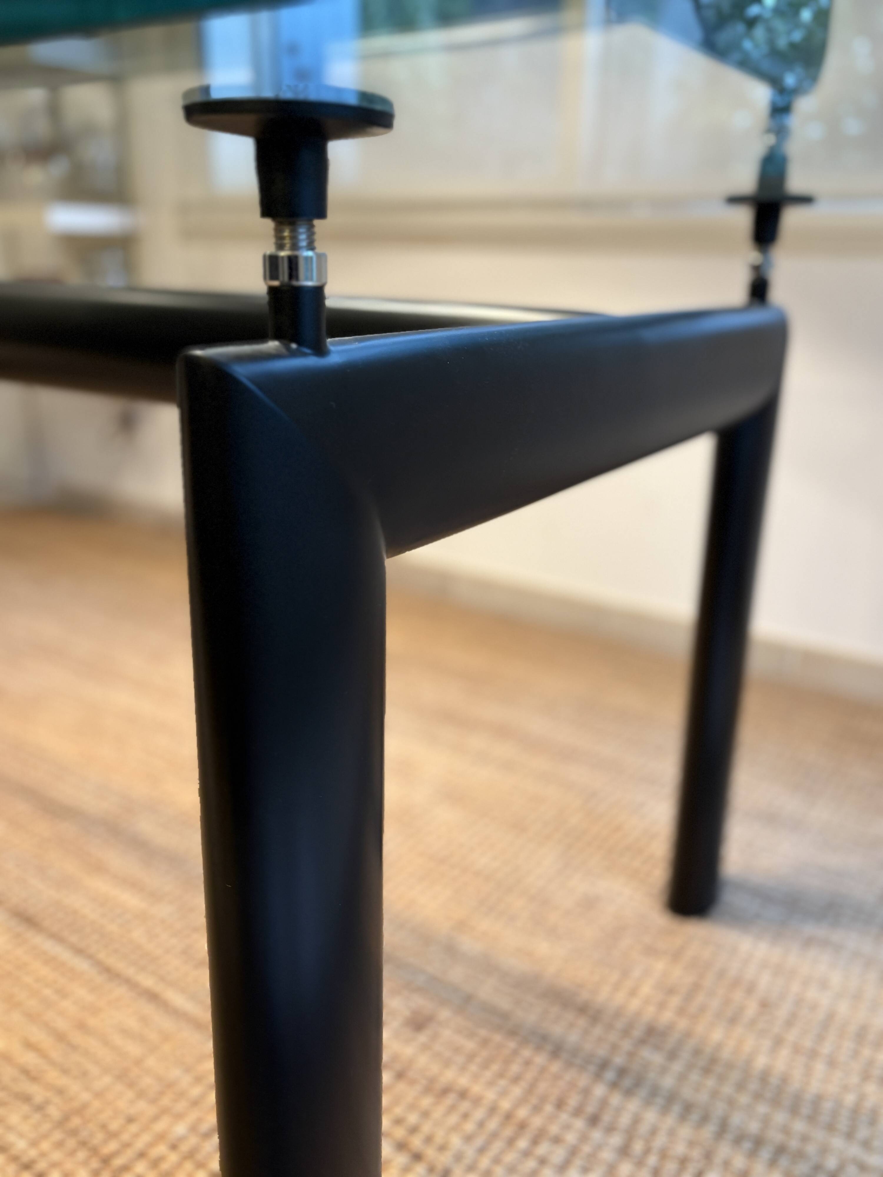 Bauhaus Table LC6 Art Nouveau G1241 by Le Corbusier for Cassina