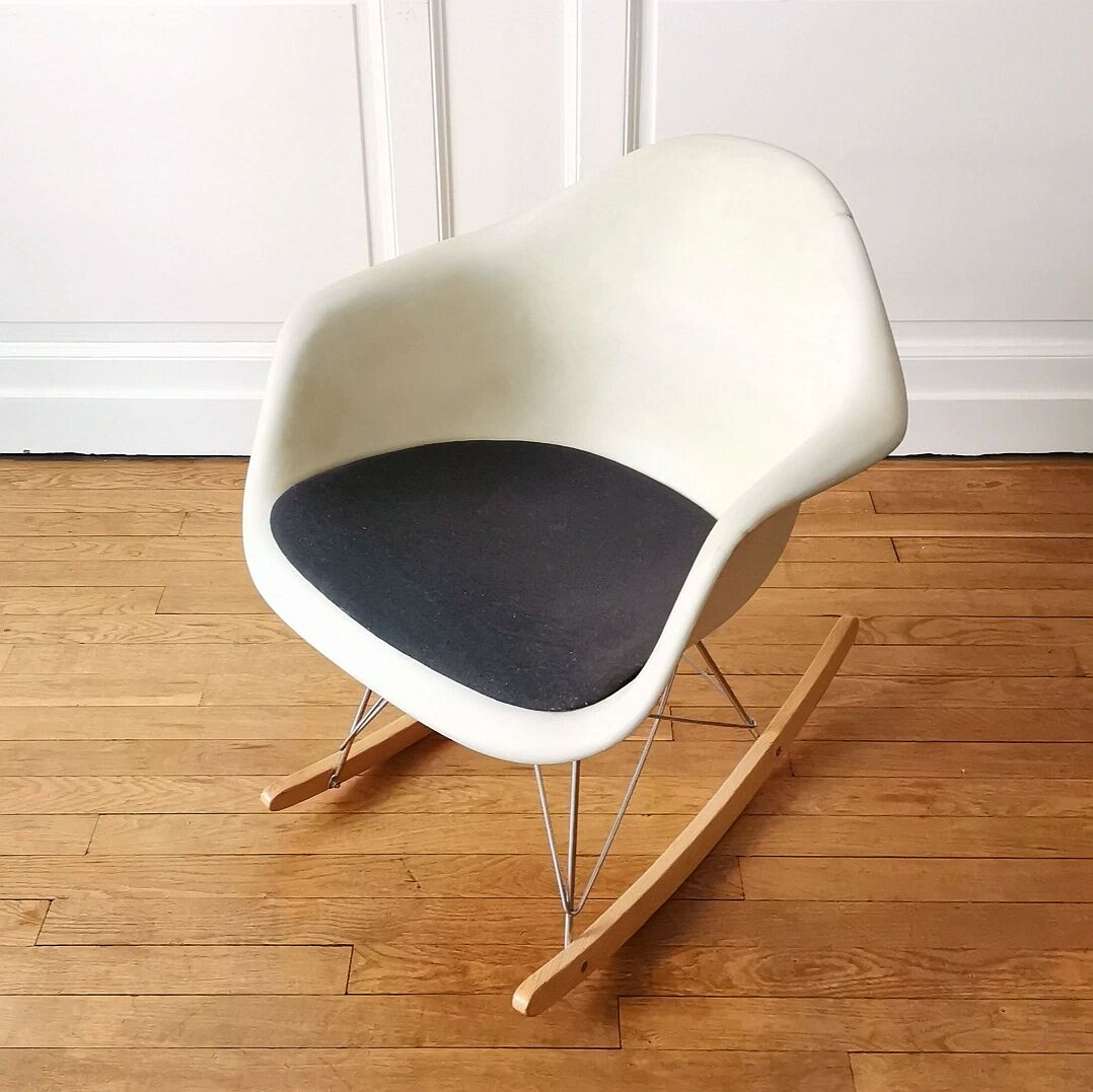 RAR rocking chair by Charles and Ray Eames, Herman Miller interform, 1970