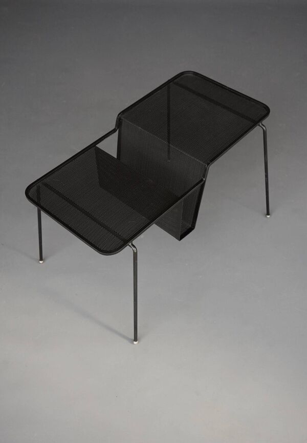 Table d'Appoint Magazine Elysée Mathieu Matégot pour Artimeta, 1950s