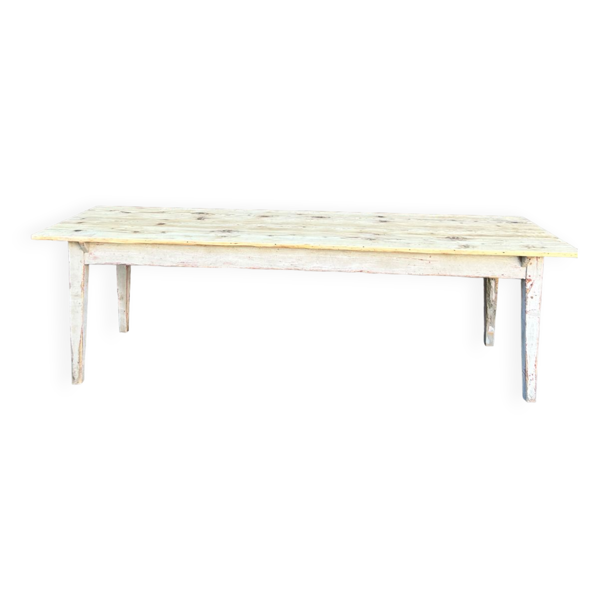 Large workshop farmhouse table