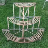 Half-moon florist plant holder