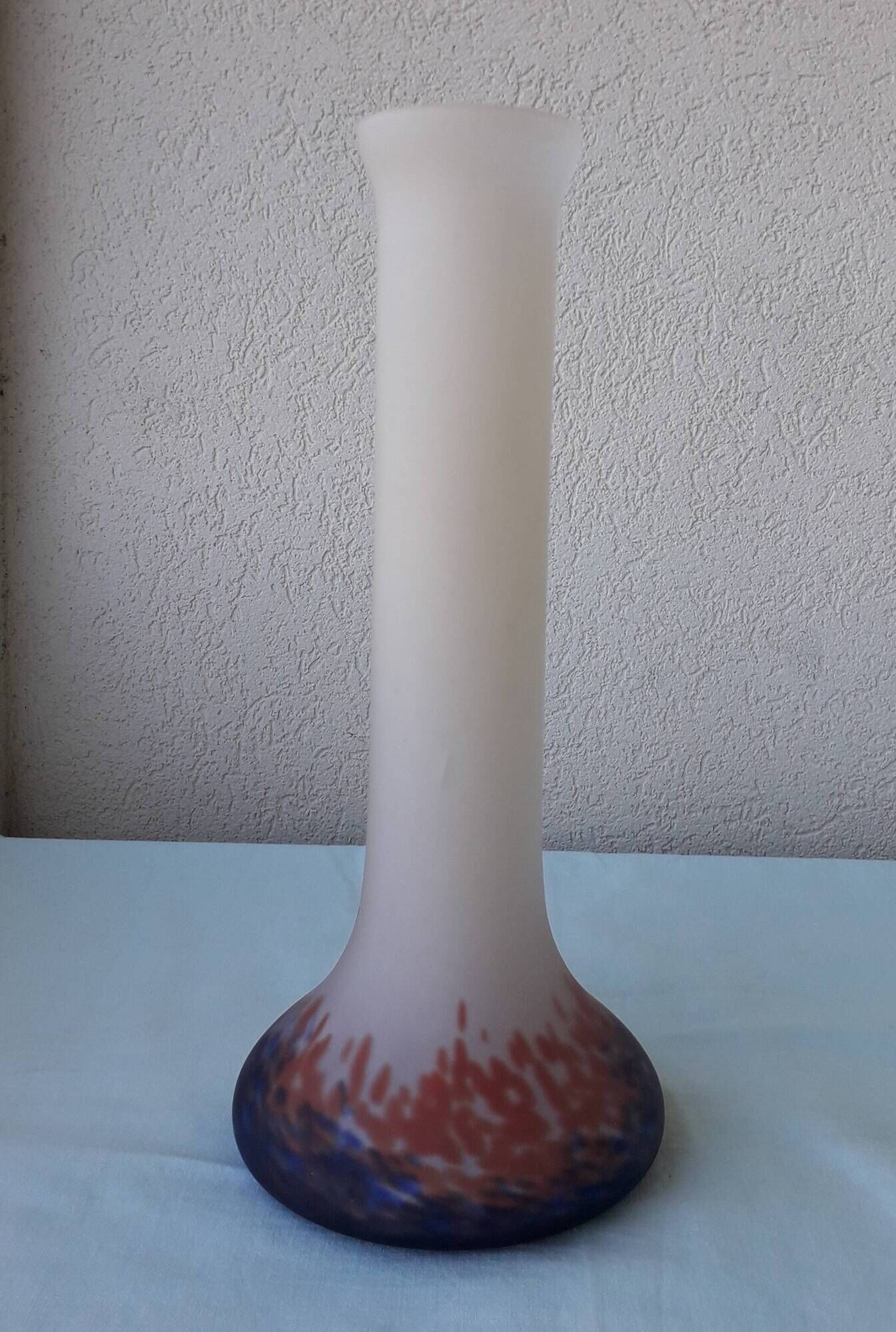 Glass paste vase