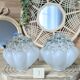 Set of 2 globes by Helena Tynell