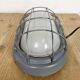 Industrial Grey Wall Light with Milk Glass, 1970s