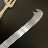 Bamboo handle cheese serving cutlery