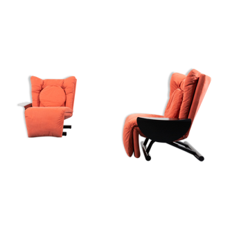 Pair of Italian reclining chairs from Cinova