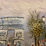 Peinture Champs-Élysées