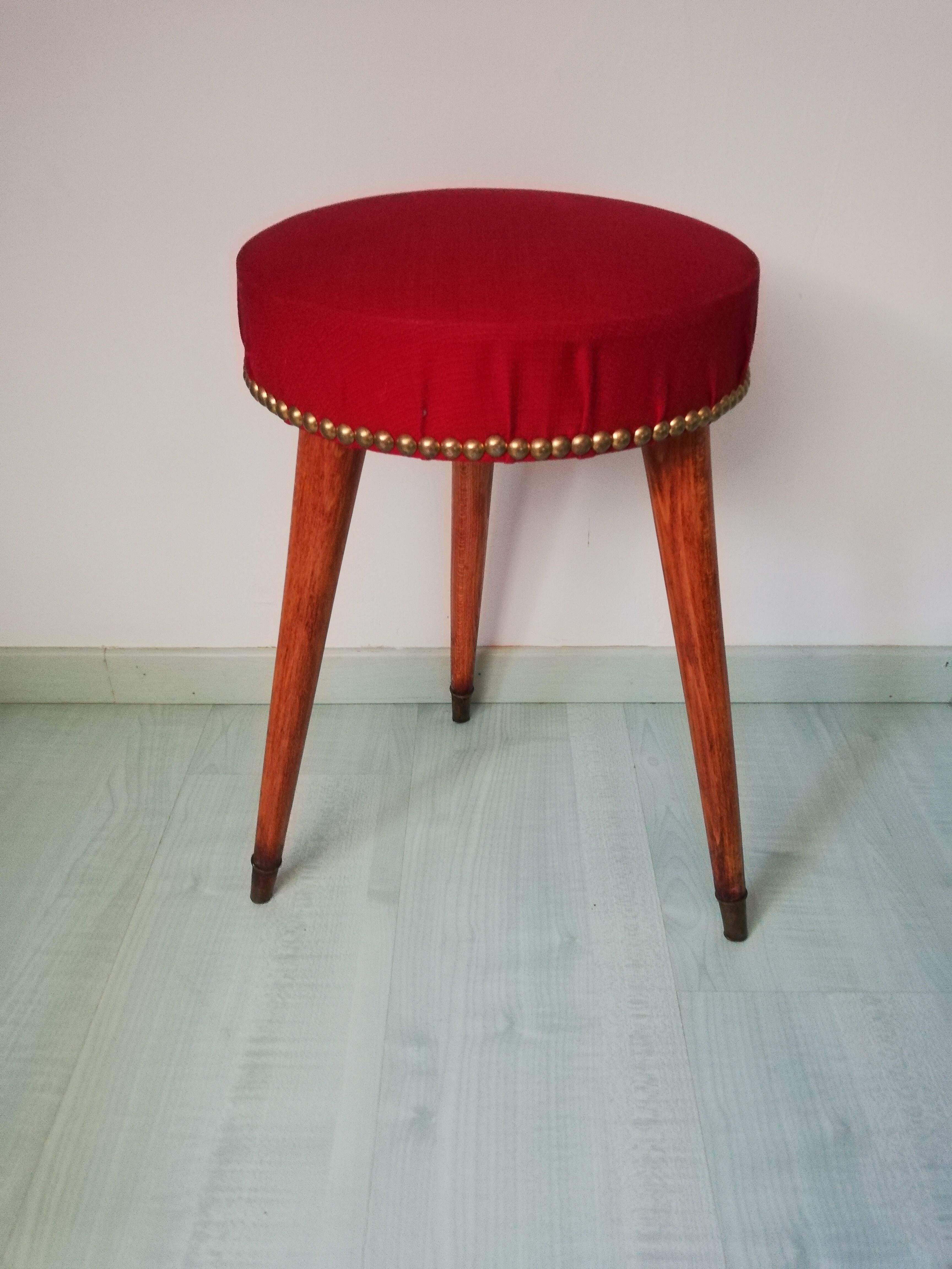 Lot de deux tabourets époque fin XIXè