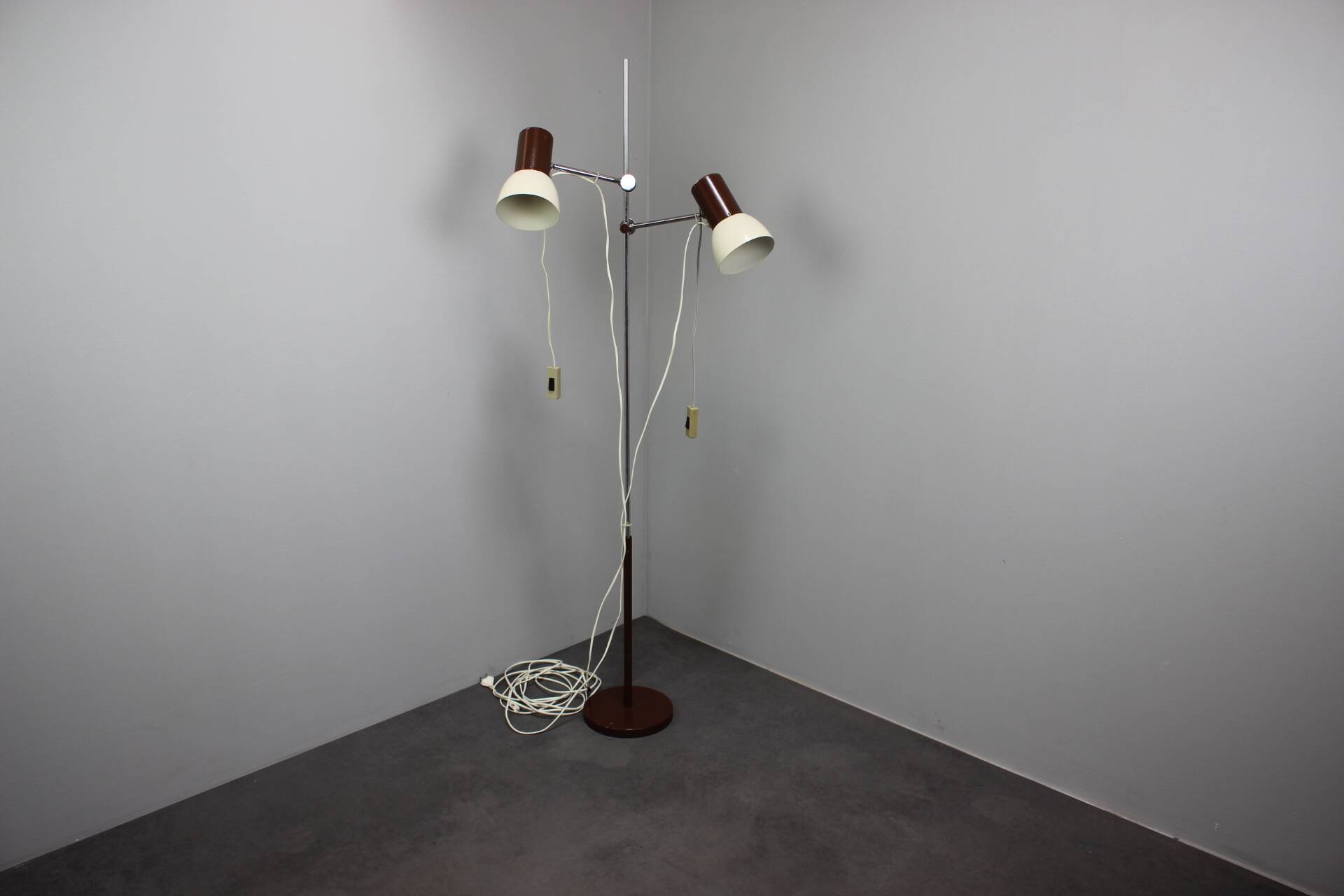 Vintage Napako Floor Lamp, Czechoslovakia, 1970s