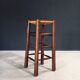 Brutalist Bar Stool from Charles Dudouyt, France, 1940s