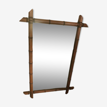 Bamboo mirror 98x65