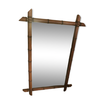 Bamboo mirror 98x65