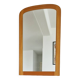Scandinavian vintage wooden mirror
