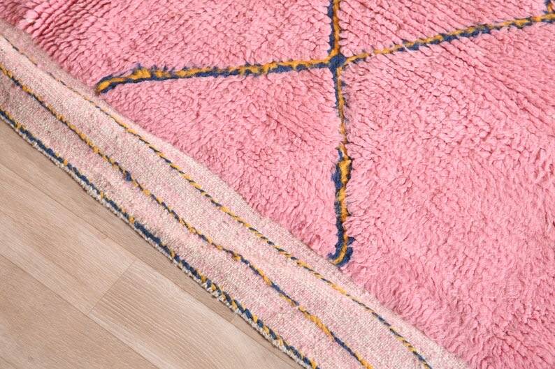 Authentic pure natural wool rug size 150/250 cm