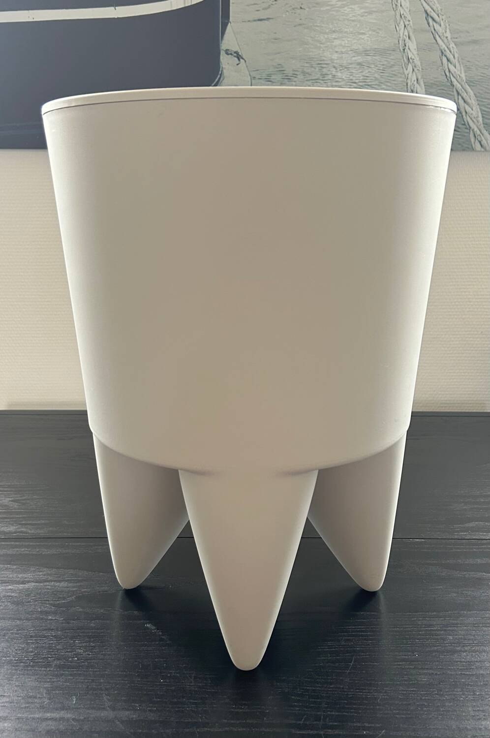 Bubu 1st light grey stool