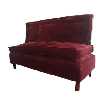 velvet bench 2 seats