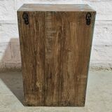 Blue Burmese teak display case