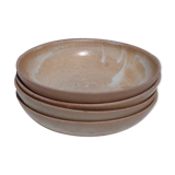 Set of 4 hollow sandstone plates