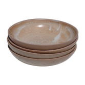 Set of 4 hollow sandstone plates