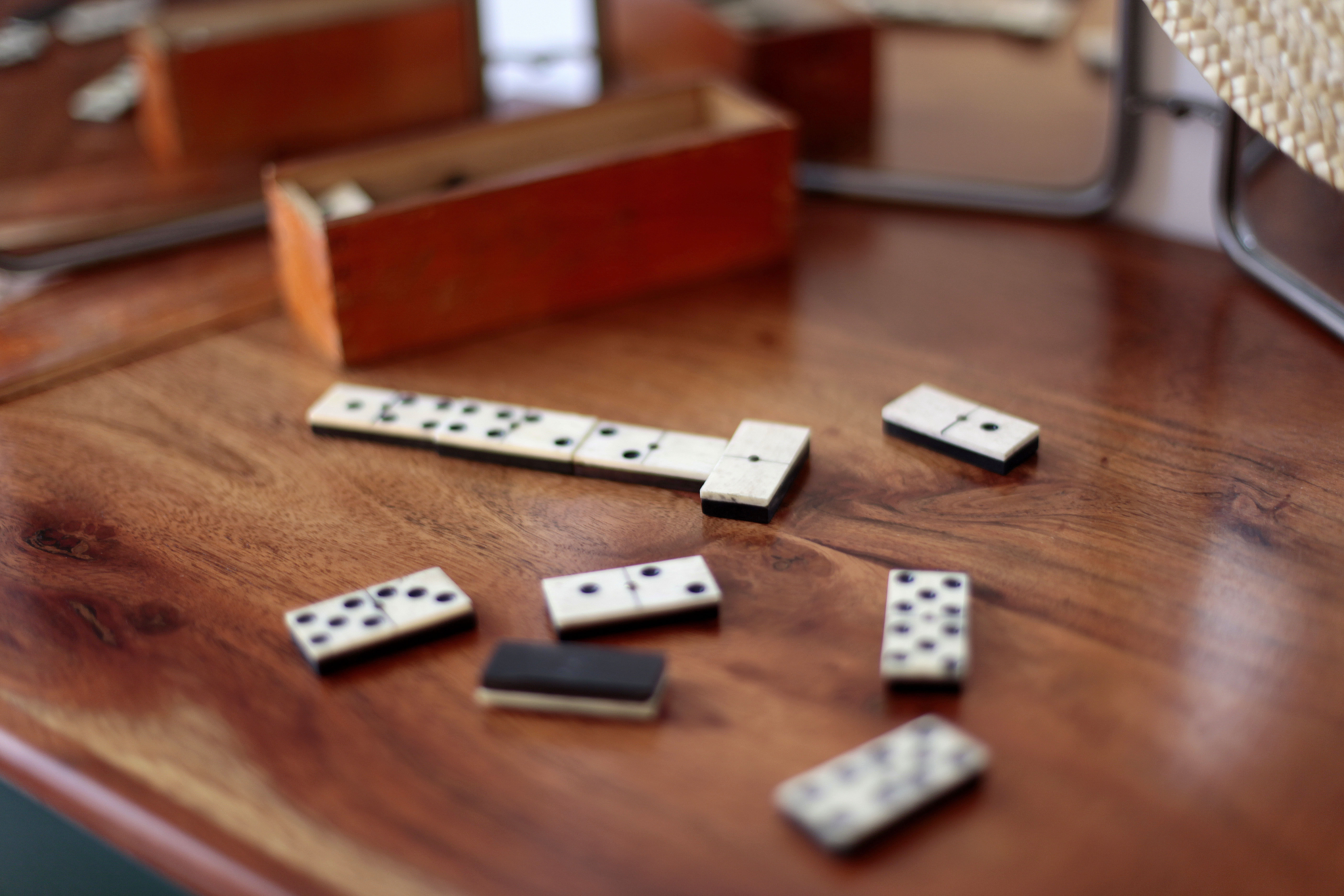 Old domino game
