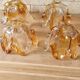 Set of 4 Murano glass tulips