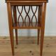 Table de chevet ou d'appoint à croisillons, bois, années 60