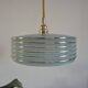 Clichy Glass Blue Portable Pendant Light
