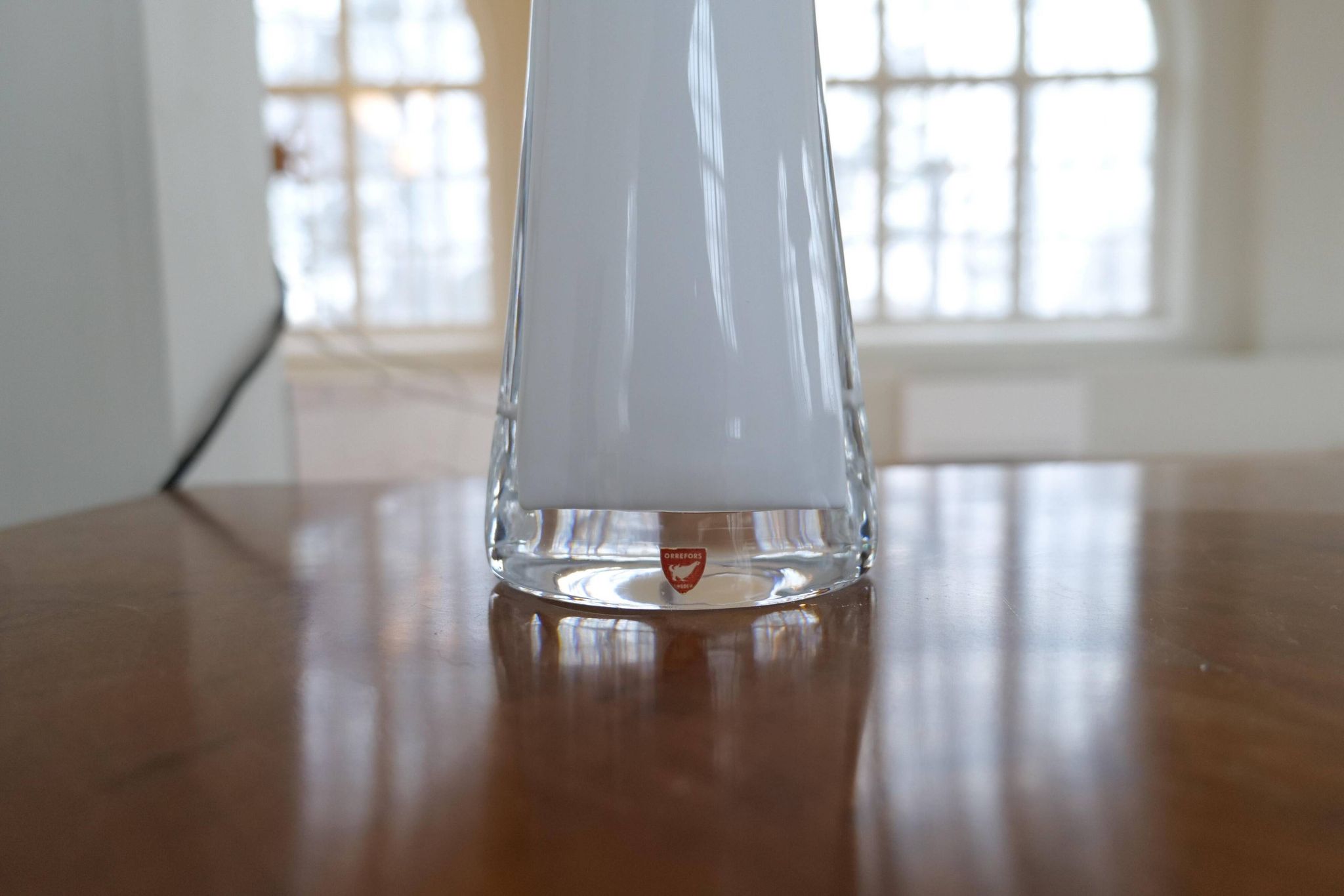 Mid-century table lamps by Carl Fagerlund for Orrefors Sweden RD, 1566