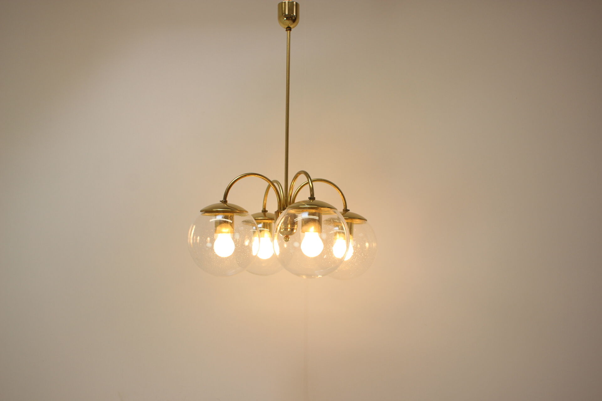 Chandelier by Kamenicky Senov, 1960s