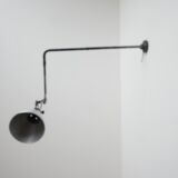 Bernard-Albin Gras model 310 adjustable wall lamp