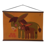 Screen printing on Danish woven jute