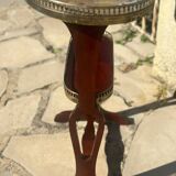 Louis XVI style mahogany kidney table