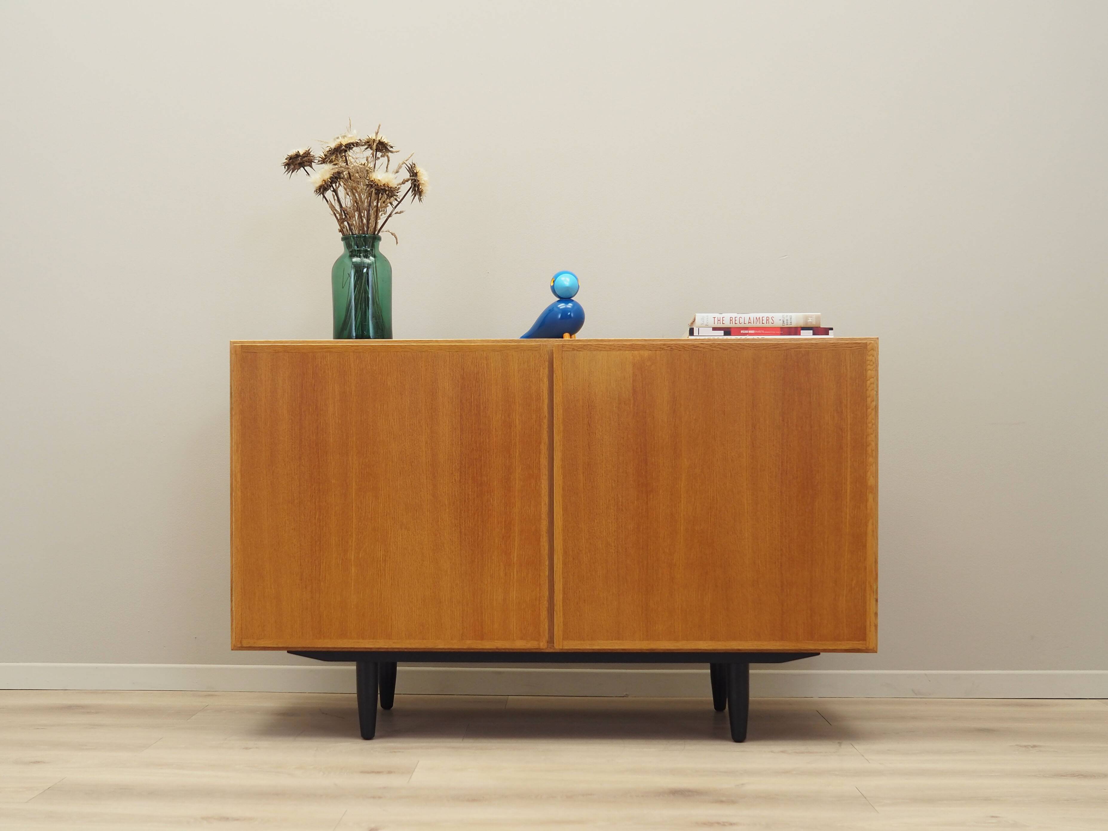 Ash cabinet, Danish design, 1970s, manufactured by Omann Jun