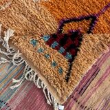 Moroccan Orange Boujad rug in wool