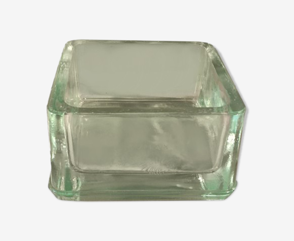 Cendrier Lumax recuit pavé de verre moulé