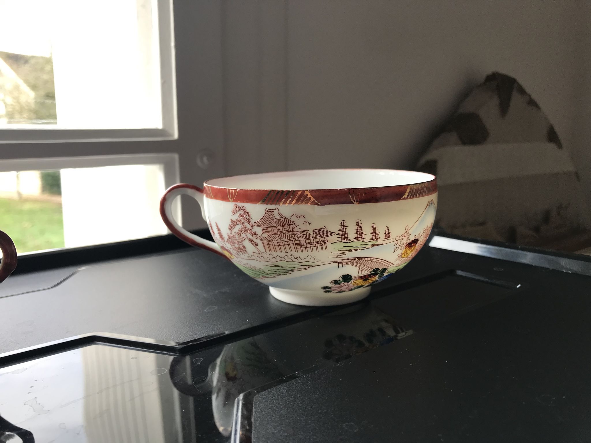 Lot de 4 tasses Porcelaine Japonaise