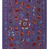 Hand knotted rug, vintage Turkish rug 101x191 cm