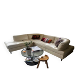 Corner sofa friends Roche Bobois in leather